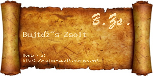 Bujtás Zsolt névjegykártya